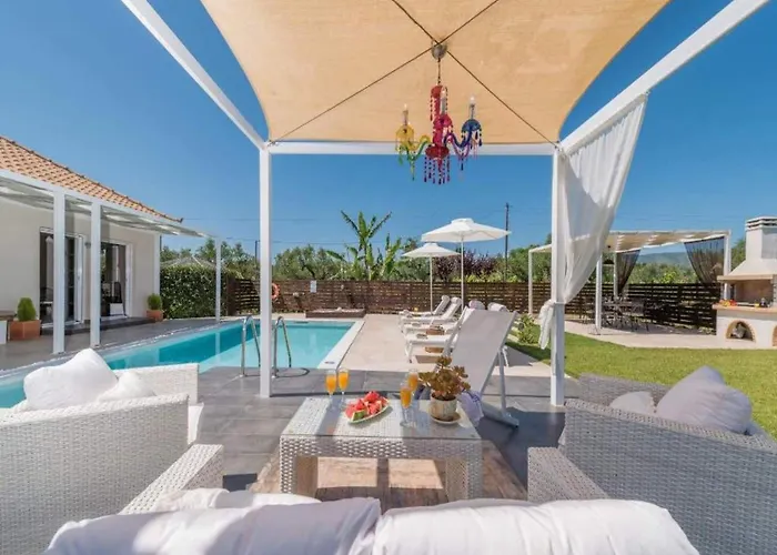 Βίλα In Zakynthos With Pool & Near Tsilivi *